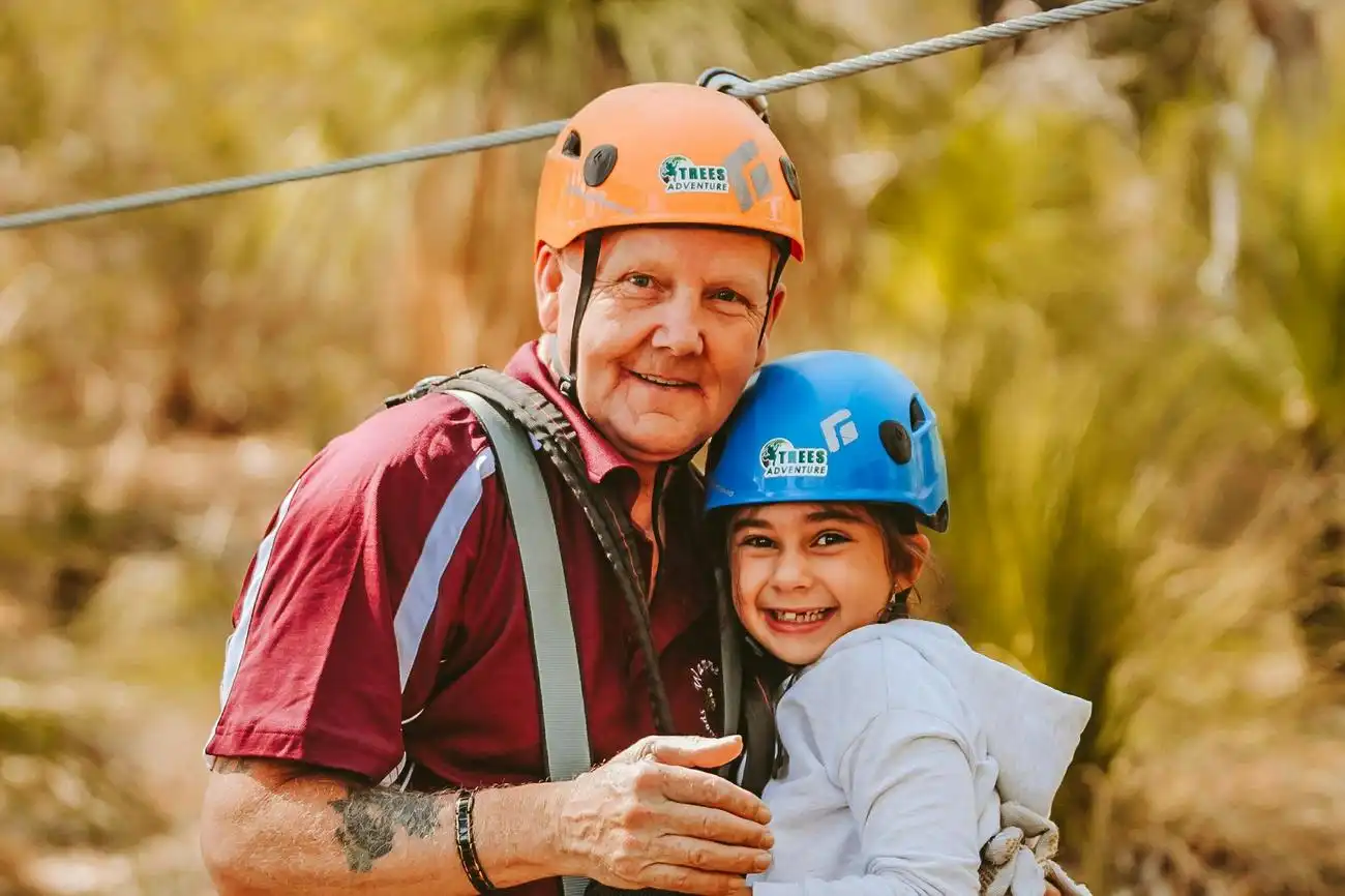 Treetops Adventure : Parc Yeodene, Birregurra, Australie, Melbourne Tickets.