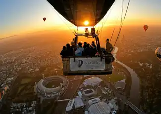 Volo Melbourne in mongolfiera all'alba e colazione opzionale con champagne, Melbourne, Australia, Melbourne Tickets.